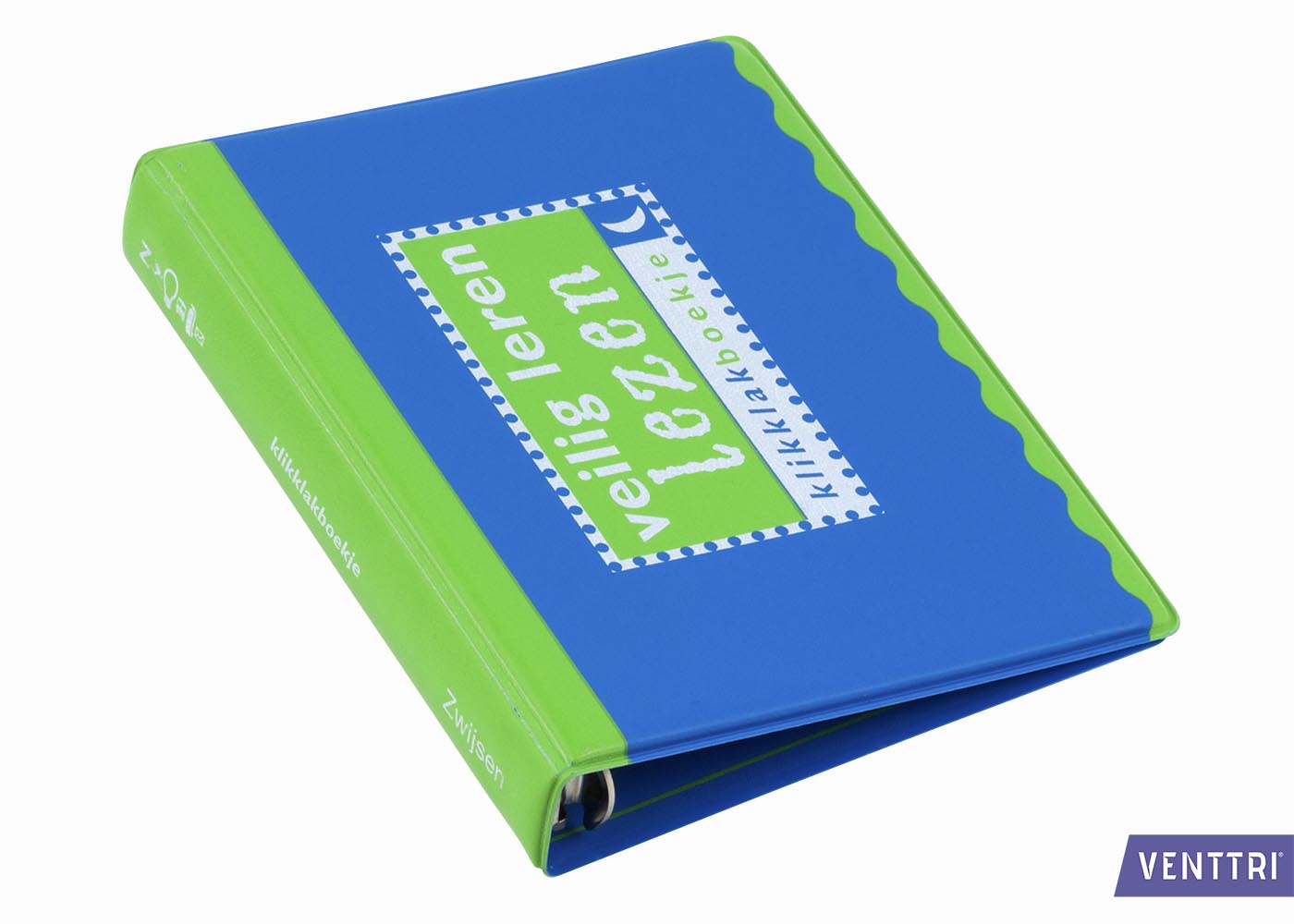 Zaailing sleuf overal A6 binder with logo - Venttri
